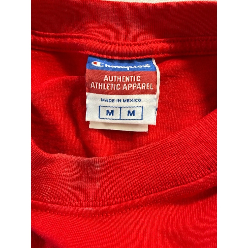 Champion Maryland Terrapins Red Crewneck Sweatshirt Mens‎ Medium - Picture 2 of 9